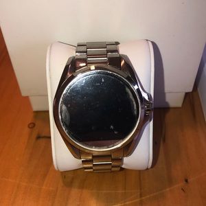 MICHAEL KORS Access Bradshaw Silver-Tone Smartwatch